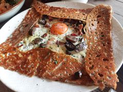 鸡蛋蘑菇熏肉荞麦可丽饼-RAC BAR(安福路店)