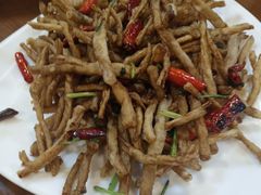 干煸茶树菇-王府酒店(兴华南街铁西百货店)