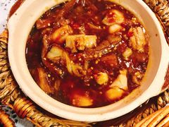 咸鱼鸡粒茄子煲-熠盛粤味(永康路店)