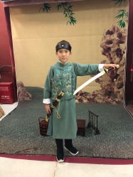 -后宫·古装汉服京剧儿童亲子全家福摄影