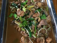 现切现爆炒猪杂-龙上水现炒生料(柳沙店)