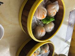 鲜虾菠菜饺-明泉居茶点荟(车陂店)