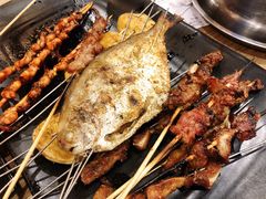 -宝记烧烤·碳锅羊肉·羊蝎子火锅·夜食社(文体路创始店)