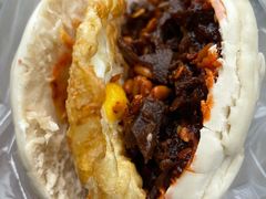 蛋菜夹馍-老马家马蓉蛋菜夹馍·腊牛肉夹馍(回民街店)