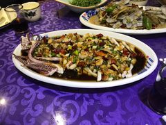 油泼鱿鱼-威海渔村(静安旗舰店)