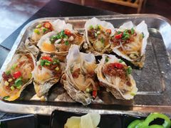 烤生蚝-碳匠炭火烤肉