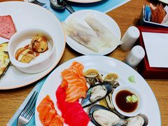 三文鱼刺身-济南香格里拉·咖啡泉自助餐厅