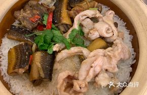 Eel and Pig Intestine Rice