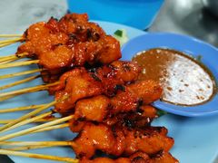 沙爹鸡肉串-黄亚华小食店(Jalan Alor)