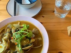 椰汁咖喱炒花甲-禾气食店