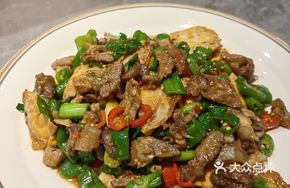 Fried Egg with Pork Bone Meat