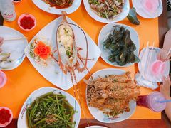 -班赞海鲜市场胖阿姨加工点