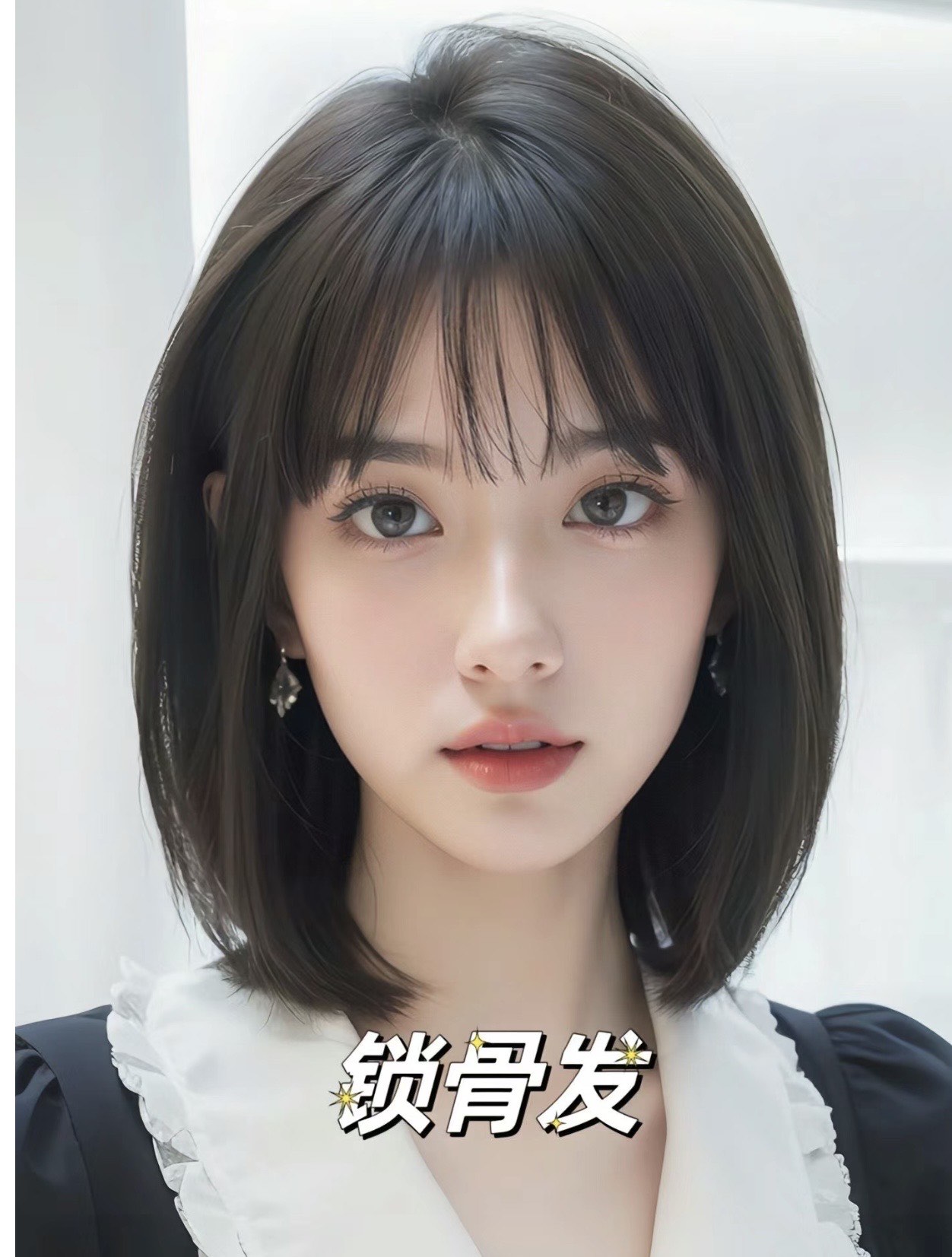 甜美短发怎么剪