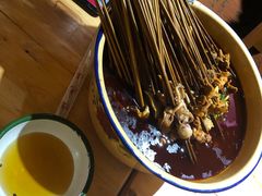 -拈签一笑黄牛肉辣卤串串