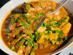 野生鱼钩炖豆腐-青桃餐厅