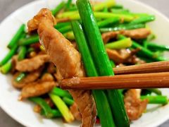蒜苔肉丝-小溪桥三号院子(华庄店)