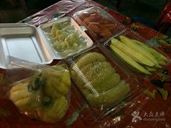 -芒果糯米饭摊子