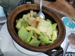 芥菜腐竹白果煲-阿殳粥馆(水围村店)
