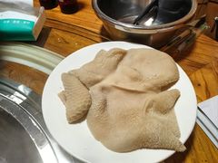 -牧民人家羊粪火自煮手把肉餐馆