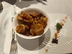 港式宫爆鹅肝虾球-天宝阁中餐厅(北京瑞吉酒店)