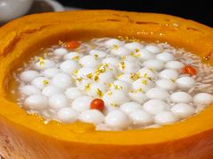 南瓜酒酿圆子-玫瑰厅上海菜(兴国路店)