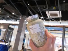 牛油果蓝莓卡士-野萃山·潮汕厚果汁(十亩地店)