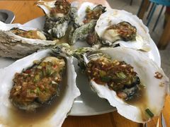 蒜蓉焗扇贝（熟蒜）3个-炒豆合作社(东四总店)