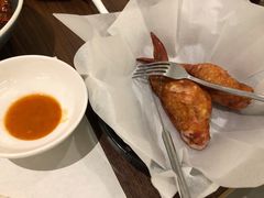 鲜虾胶酿脆皮鸡翅-港丽餐厅(杭大店)