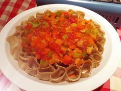 浇汁筱面西红柿-西贝(金桥店)