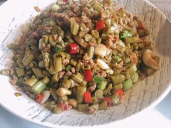 酸豇豆肉末-湘西小馆(滨河路店)