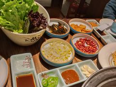 -明洞阿姨·韩式酱蟹烤肉·创意料理(三元桥店)