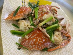 姜葱炒蟹-李妹海鲜大排档(星海湾花园小区店)