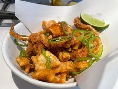 Crispy squid with paprika and green chili-La Petite Maison (LPM) Hong Kong