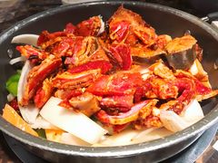 双人组合锅-猪啊牛呀羊啊铜盘烤肉(正大广场店)