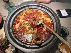 水煮沸腾鲈鱼-一川二水•粤川醉(CP静安店)
