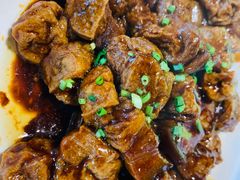 油豆腐红烧肉-东滩湿地公园观海楼餐厅