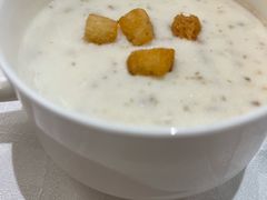 奶油鲜蘑菇汤-新侨三宝乐西餐厅(崇文门店)
