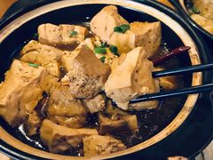 红烧农家豆腐-竹中驿农家餐馆