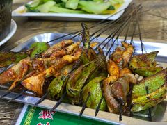 蔬菜烤串-炕锅羊肉土火锅面片大王