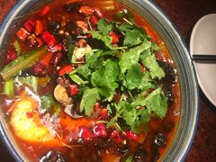 海鲜毛血旺-绿茶餐厅(华联万柳店)