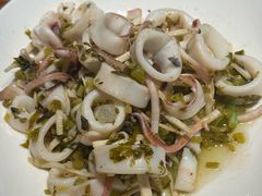 雪菜炒鱿鱼-小厨师·二十年沈家门小海鲜(百井坊巷店)
