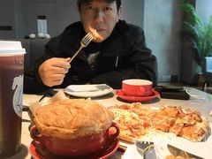 酥皮奶油蛤蜊汤-必胜客(上海新南方商城PH店)