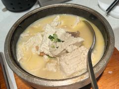 虾干手工石磨豆腐-狮王府淮扬菜(万象城店)