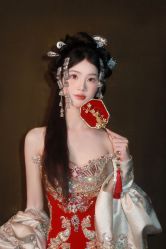 -桃子造型婚纱礼服(凤起广场店)