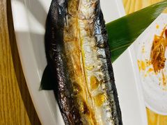 盐烤秋刀鱼-津之港·日本料理·铁板烧
