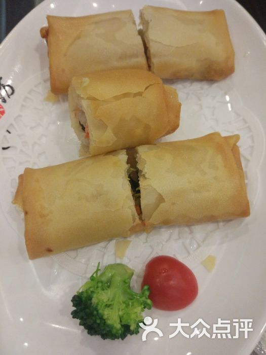 龙茶坊港式茶餐厅(高鑫广场店)-港式春卷图片-宁波美食-大众点评网