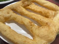 棉籽油炸大油饼-峪鸡餐厅