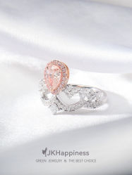-JKHappiness培育钻石钻戒婚戒定制(天河国贸店)