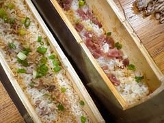 竹筒腊味饭-香竹农庄•传统竹筒饭(十年店)