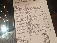 账单-Ministry of Crab(科伦坡店)